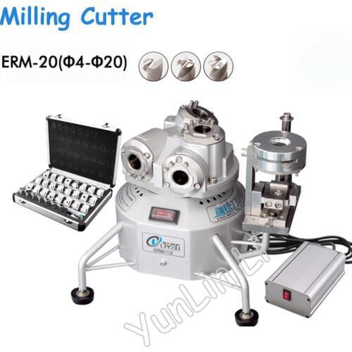 End Milling Cutter 4-20mm Tungsten Grinders 220V Universal Grinder Automatic Grinding Machine ERM4-20