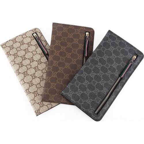 Womens Wallet Long Designer European and American Fashion Trendy Ultra-Thin Wallet For Women Mobile Coin Purse Clutch