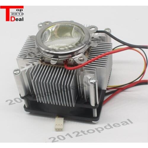 10pcs 100W LED Aluminium Heat Sink Cooling Fan+ 60-120degree 44mm Lens + Reflector Brack