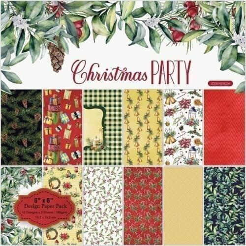 24 sheet 6"X6"Oh birthday party of the flower patterned paper Scrapbooking paper pack handmade craft paper craft Background pad