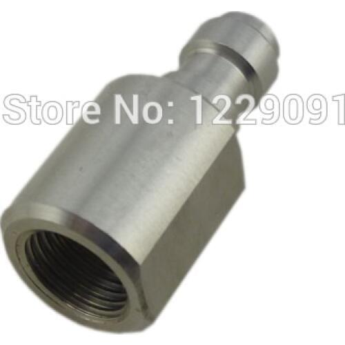 Stainless steel 304 adaptor G1/8 " with 8mm male connector