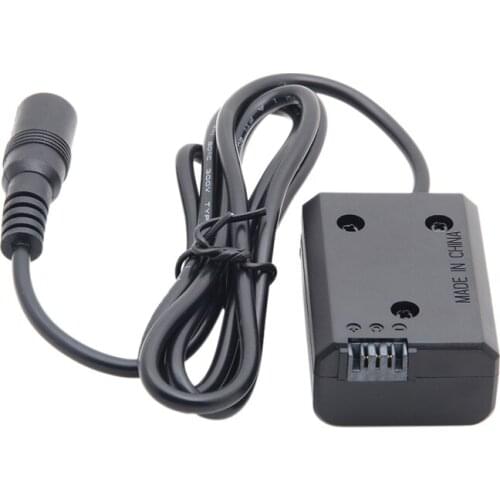 Top Dummy Battery,NP-FW50 External Power Supply Adapter for Sony A7 A7R A7000 NEX5 SLT Replacement DC Coupler