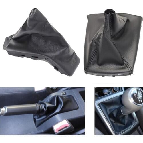 Car Styling Gear Shift Knob Parking Handbrake Gaiter Boot Cover Case Collar for Vauxhall Opel ASTRA H