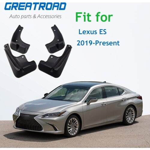 4pcs Mud Flaps Mudguards For Lexus ES ES300h ES350 F-Sport 2019 2020 Mud Flaps Splash Guards Mudflaps Fender Front Rear