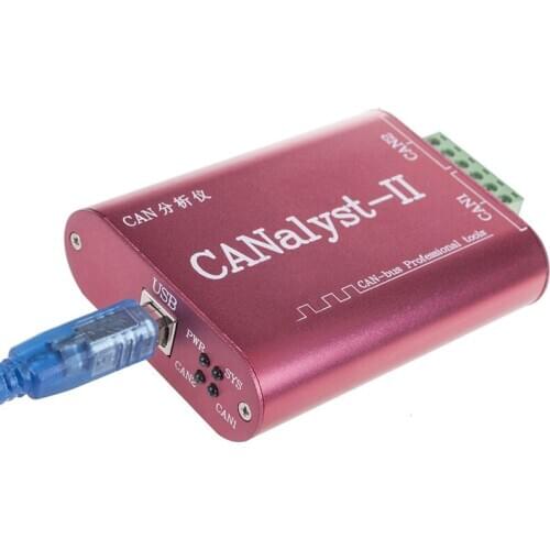 CANalyst-II USB to CAN Analyzer CAN-BUS Converter Adapter Support ZLGCANpro