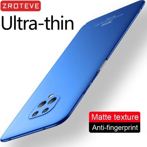 ZROTEVE For Xiaomi Redmi Note 9S 9 Pro Max 5G Case Slim Frosted Xiomi Redmi 9A Note 8T PC Cover For Xiaomi Note 9 7 8 Pro Cases