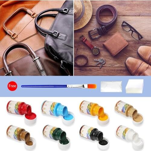 30ml Leather Repair Gel Car Seat Home Leather Complementary Repair Color Repair Refurbishing Cream Paste Leather Cleaner