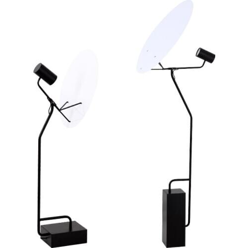 Flexible Swing Arm vidicon Night Lights Desk Reading Black Table Light Reading LED Lamp for Office Studio Study for Home Room