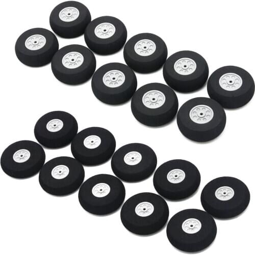 Sponge Tire,10pcs/lot Airplane Wheels 16mm/20mm/30mm/40mm/45mm/50mm/55mm/65mm/75mm/85mm Airplane Sponge Wheels Sponge Tire Car