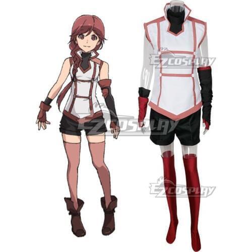 Grimgar of Fantasy and Ash Yume Cosplay Costume E001