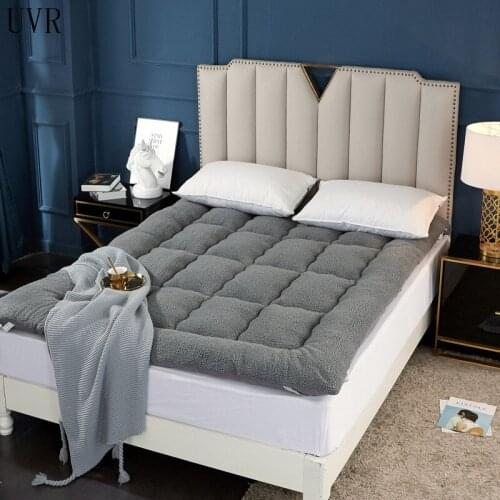 UVR Multifunctional Lamb Wool Mattress Thick Warm And Comfortable Tatami Bed Mat Double-sided Use Four Seasons Mattress