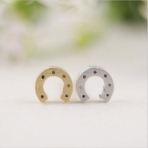 Fashion lovely horseshoe earrings
