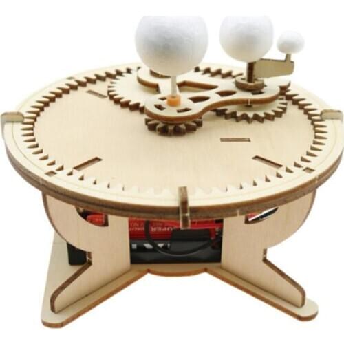 Science Toys Solar System Model Astronomy Sun Earth Moon Planet Experiment Educational Toy for Children STEM Kit