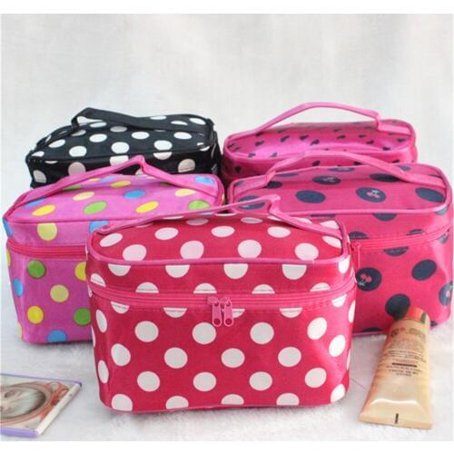 New women Quilted professional cosmetic bag womens large capacity storage makeup bag handbag travel necessary