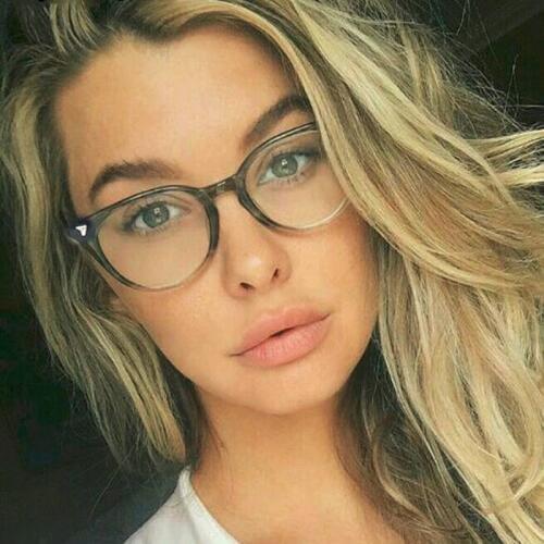 Higodoy Vintage Eyeglasses Round Glasses Spectacles Frames Women Transparent frame men Glasses Frame Eyewear Clear Lens