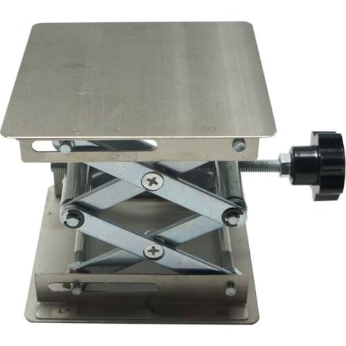 100*100MM Lifting Platform for Desktop Laser Engraving Machine and Laser Marking Machine Adjust Height From 50mm To 145mm