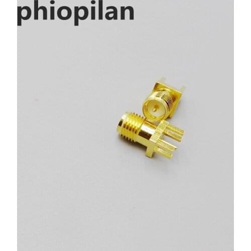 Sma J male Jack L=13.5mm SMA PCB Edge Mount RF Coax Coaxial Adapter Connector