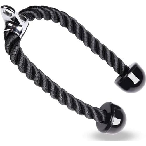 Tricep Rope Push Pull Down Cord For Bodybuilding Exercise Gym Workout For Home or Gym Use Fitness Exercise Equipment