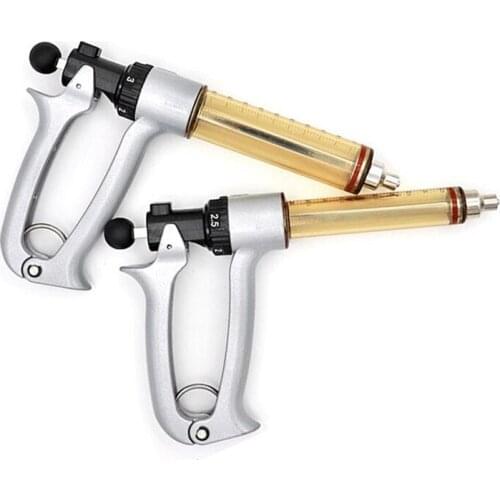 Veterinary 50ml Automatic Continuous Dosing Device Feeder Cow Tool Pig Chicken Sheep FARM FEEDER Cattle Vaccine Drinker 2021 New