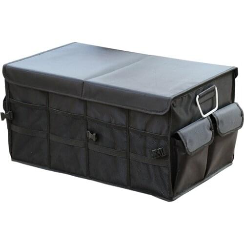 Large Capacity Car Storage Box Oxford Cloth Trunk Organizer In The Car Foldable Box Waterproof Stowing Tidying Bag Auto Interior