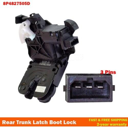Rear Trunk Latch Boot Lock Mechanism for Audi A3 A4 A6 Allroad TT Q7 8P4827505D 8P4827505B 8P4827505A 8P4827505C