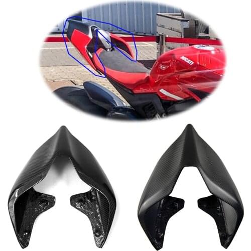 For Ducati Panigale V4 V4S 2018-2020 Motorcycle Tail Solo Seat Cover Section Fairing Accessories Carbon Fiber