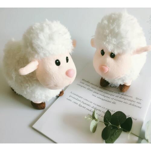 1pcs Kawaii Plush Sheep Toy Stuffed Cartoon Lamb Mutton Alpaca Dolls soft sleeping toys Birthday Gift For Baby Kid Children