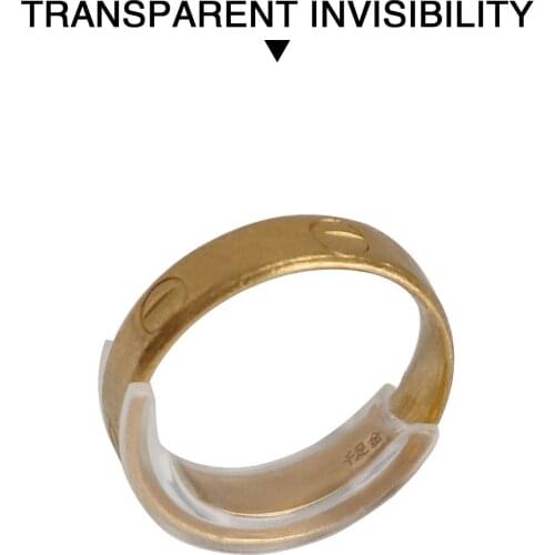 5/8PCS New Invisible Ring Size Adjuster For Loose Ring Size Reducer Spacer Ring Guard 2mm-10mm Jewelry Tools