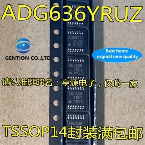 5Pcs ADG636YRU ADG636YRUZ TSSOP14 ADG636 Multiplexer analog switch chip in stock 100% new and original