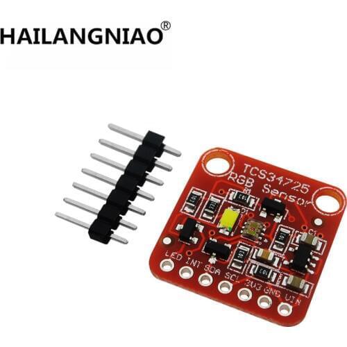 5PCS/LOT CJMCU-34725 TCS34725 Color Sensor RGB color sensor development board module