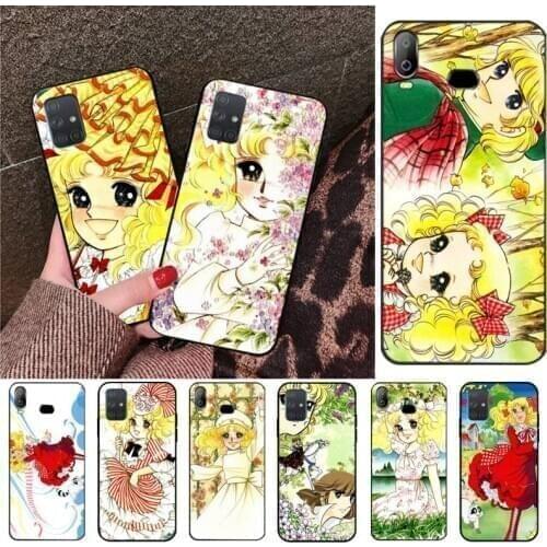 CUTEWANAN Anime Manga Candy Newly Arrived Black Cell Phone Case For Samsung A10 A20 A30 A40 A50 A70 A80 A71 A91 A51 A6 A8 2018