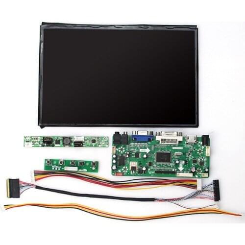 For 10.1 inch B101UAN02 1920x1200 LCD Display + HDMI VGA 2AV LCD Controller Driver Board + LVDS Inpute Free Tracking NO