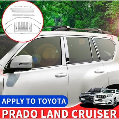 Dedicated to 2010-2021 Toyota Land Cruiser Prado 150 Fj150 Window Decoration Body Sequins Interior Decoration for Modification