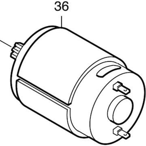 Speed motor 629720-3 Replace For Makita 6223DWE