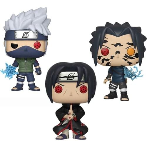 Uzumaki NARUTO Sasuke kurama ITACHI KAKASHI SAKURA Madara A Model Tobi Action Figure anime Model Toy gifts Collection Doll Toys