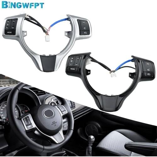 For Toyota Verso-S 2012-2014 Yaris 2012-2018 Steering Wheel Button Bluetooth Phone Control Volume Buttons