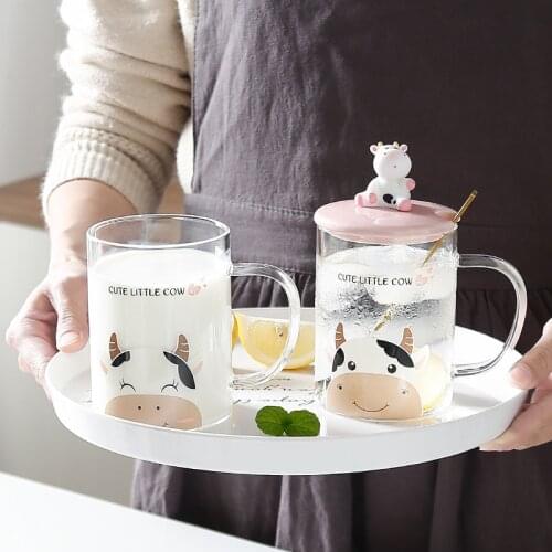 Coffee Mug Heat Resistance Clear Glass Coffee Mug Tea Milk Juice Cup Water Beer Drinking Mug Office Drinkware