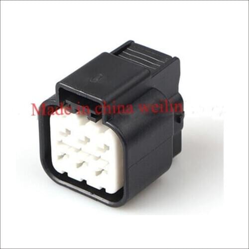 Male female Connector Terminal plug connectors jacket auto Plug socket 6 way Connector Fuse box DJ7063B-2.3-21
