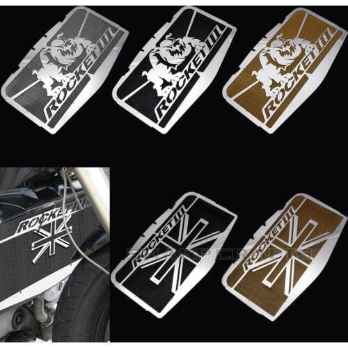'06-'15 Motorcycle Radiator Grill Cover Guard Protector Water Tank Cooler Cap For TRIUMPH 2300 Rocket III 3 Three 2006 - 2015