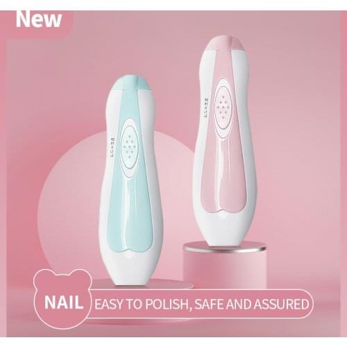 New 6 in 1 Multifunctional Baby Electric Nail Polisher Childrens Manicure Set Manicure Tool Baby and Adult Can Use