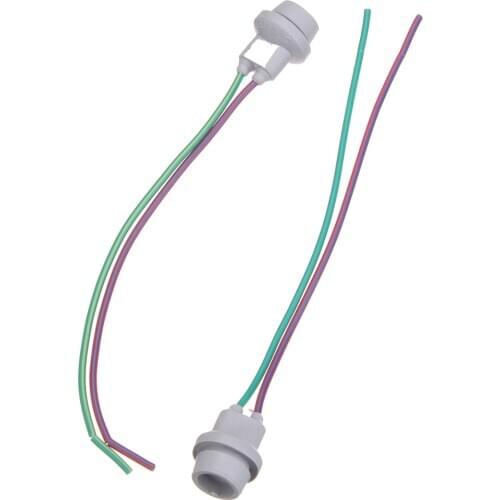 Pair Rubber Replacement Connector LED Wedge Light Base for T10 W5W LED Light