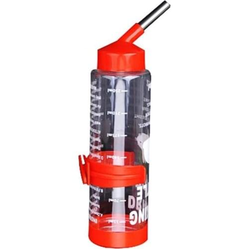 Cage Hanging 250ML Leak-proof Vacuum Pets Hamster Drinking Water Dispenser Feeder Bottles Drinking Water Mini Animal Supplies