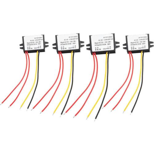 AC 10-28V to DC 12V Buck Converter AC-DC Step Down Power Supply Module 2A/3A/5A power converter