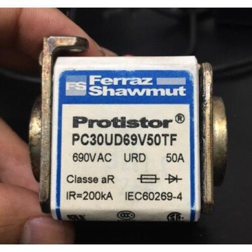 Fuses: PC30UD69V40TF 6,9URD30TTF0040 / PC30UD69V50TF S300373 / PC30UD69V63TF M300000 / PC30UD69V80TF S300051 aR