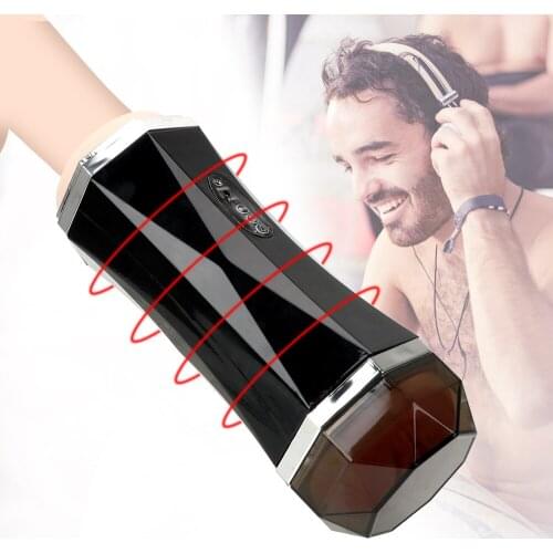 Oral Vagina Blowjob Pussy Sucking Real Pussy Vibrator Sex Machine Voice Aircraft Cup Silicone Sex Toys for Men Male Masturbation