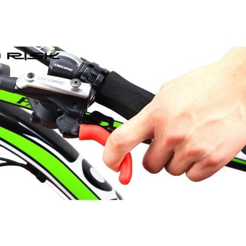 Risk Gel Silicone Bicycle Brake Lever Protector Rubber MTB Road Bike Brake Handle Anti-Skip Cover Protective Sleeve Fixed Gears