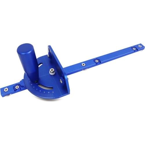 Miter Gauge With Track Stop Table Saw Router Aluminum Profile Fence Sawing Assembly Ruler For Joinery Woodworking Diy Tools