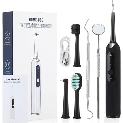 Ultrasonic Teeth Cleaner Dental Tartar Remover Teeth Whitening Scaler Electric Toothbrush Dental Calculus Remover Oral Irrigator