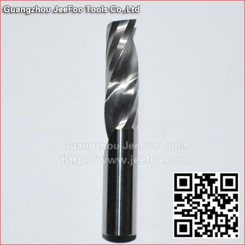 12*35mm Tungsten Carbide One Spiral Flute Bits End Mill Engraving Tool Bits Wood Router Bits Cutting Tool