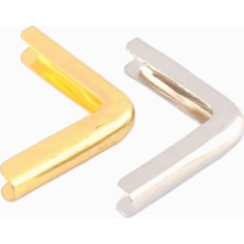 25mm Corner Protectors Metal Corners with Retro Pattern Corner Protector for Boxes, Tables and Books Corner Bracket Jewelry